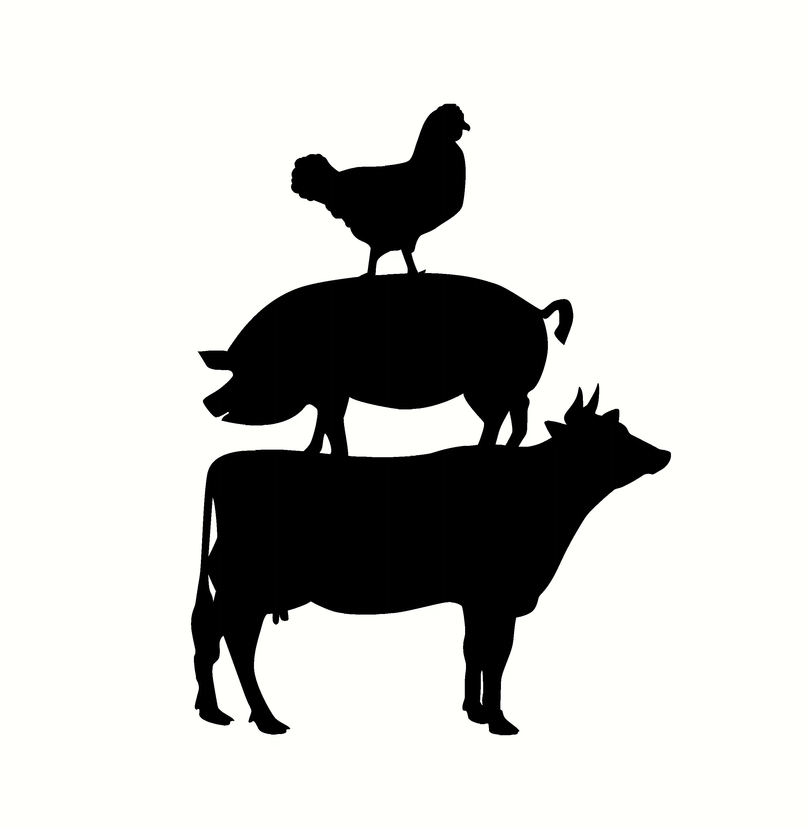 Food animal — cattle, swine and poultry